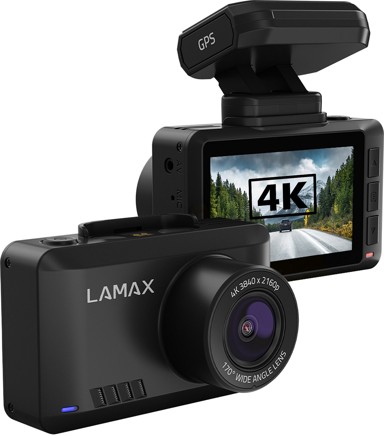 LAMAX Auto kamera T10 GPS, 4K, 30fps, 16 MPixel, 2.45" LCD, Motion detection